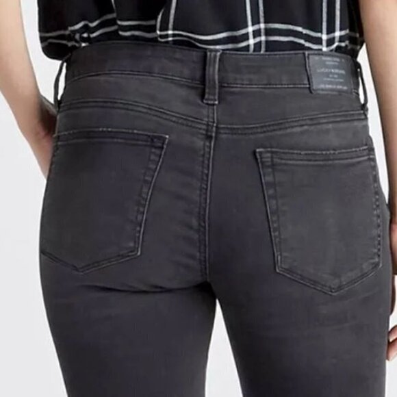 LUCKY BRAND Lolita Skinny Dark Grey Jean, Low-Rise Lightweight Denim 00/24 - Picture 4 of 16